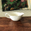 Saucière faïence blanche Digoin Sarreguemines - Hello Broc