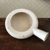 Ancien urinoir ou urinal d'hôpital en céramique écrue - Hello Broc