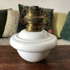 Lampe à pétrole réservoir en céramique blanche - Hello Broc