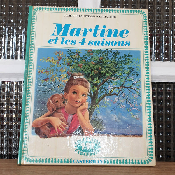 Livre illustré vintage Martine et les 4 saisons - Hello Broc