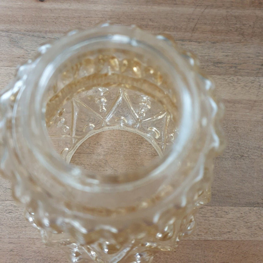ANCIENNE TULIPE GLOBE abat-jour des années 1970 en verre lustre lampe ANCIENNE TULIPE GLOBE abat-jour des années 1970 en verre lustre lampe
