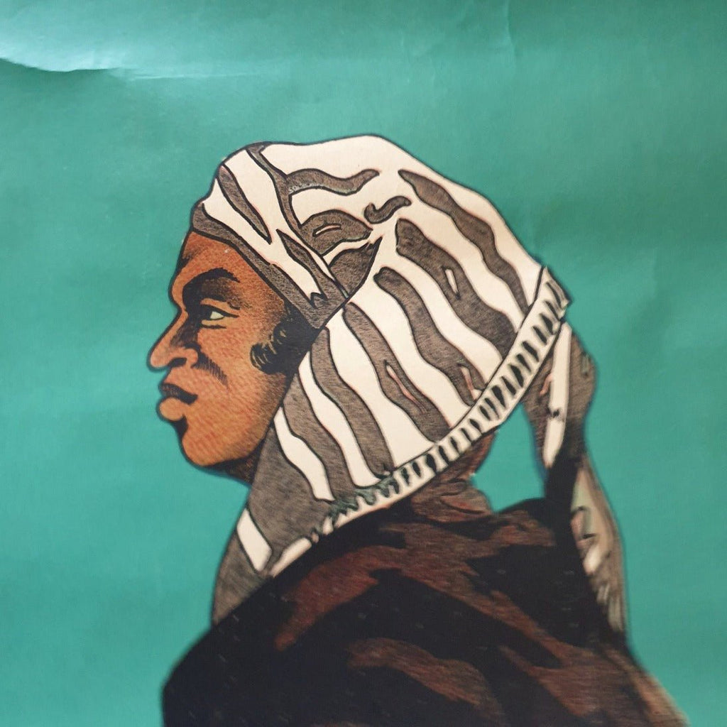 Affiche publicitaire vintage ' Venez au Maroc ' d'après Gabriel Rousseau Circa 1950 1960 - Hello Broc