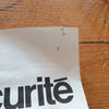 Affiche vintage pour la sécurité routière Respectez la priorité de Levet Kraemer 1950 -1960 - Hello Broc