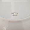 Assiette creuse en porcelaine blanche de Limoges Haviland modèle Torse d. 19 cm - Hello Broc