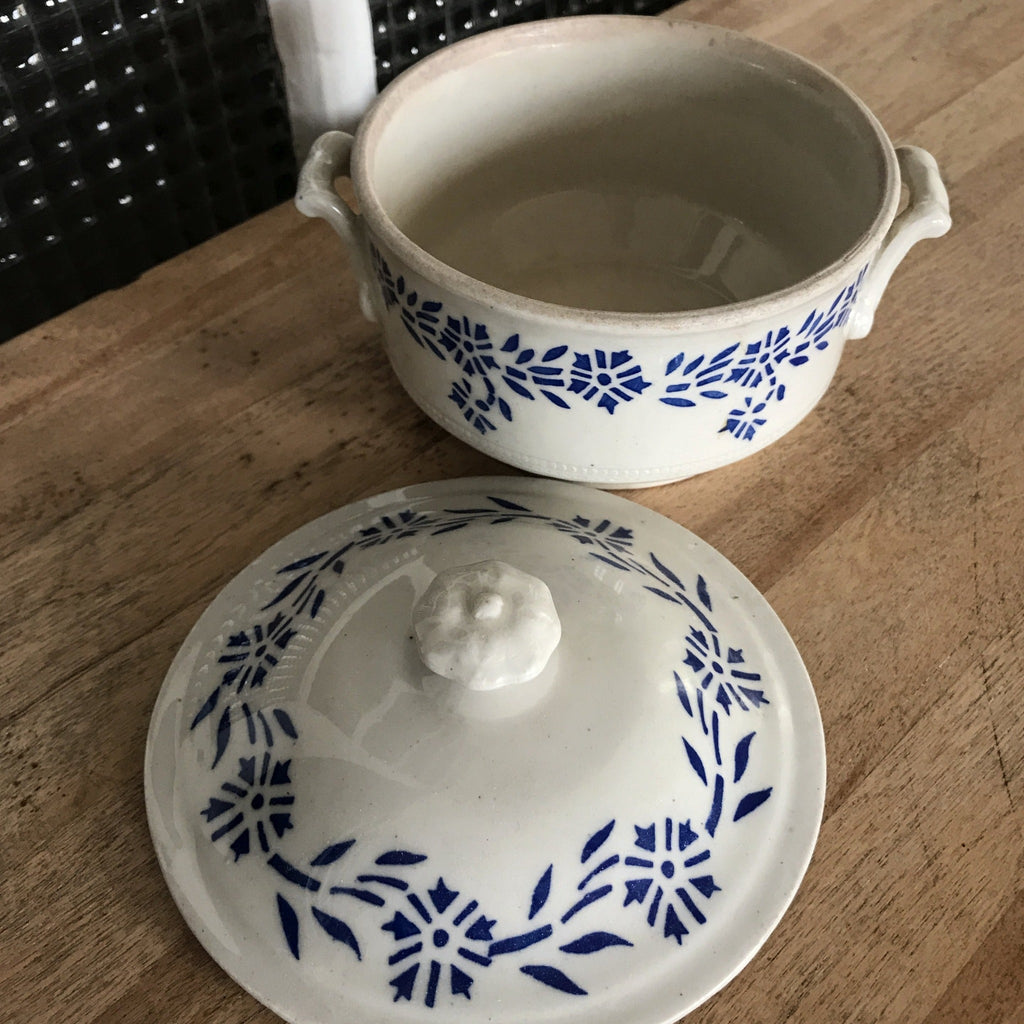 Bouillon ou soupière individuelle en céramique de Saint Uze Terre d'Acier Revol - Hello Broc