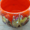 Cache-pot vintage de forme ronde en céramique de Vallauris - Hello Broc