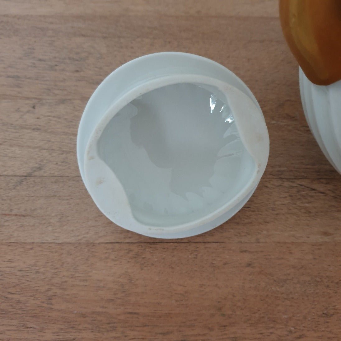 Photophore porcelaine de Limoges HAVILAND modèle Florentine Or ( peint