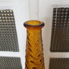 Carafe d'Empoli en verre moulé ambré- Hello Broc