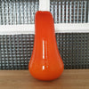 Carafe vintage 70s en verre orange soufflé de Murano - Hello Broc
