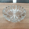 Cendrier en cristal moulé transparent Val Saint Lambert - Hello Broc