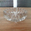 Cendrier en cristal moulé transparent Val Saint Lambert - Hello Broc