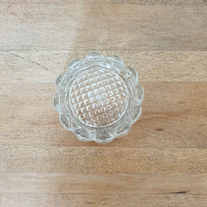 Dessous De Plat En Verre Moulé - Transparent, Style Trivette, Occasion