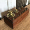 VENDU - Ensemble complet de poids pour balance ancienne - Hello Broc