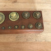 VENDU - Ensemble complet de poids pour balance ancienne - Hello Broc