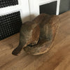 Grand canard de 40 cm en bois sculpté - Hello Broc