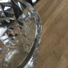 Grand vase cylindrique évasé en cristal de Bayel hauteur 21 cm par Hello Broc brocante en ligne