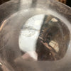 Grand vase cylindrique évasé en cristal de Bayel hauteur 21 cm par Hello Broc brocante en ligne