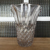Grand vase évasé années 50 en verre moulé - Hello Broc