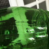 Grande bonbonne en verre moulé vert - Hello Broc