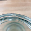 Grande bonbonnière en verre moulé bleuté sans couvercle - Hello Broc