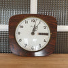 Horloge murale vintage Mervex en formica années 50 - Hello Broc