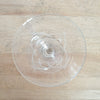 Lot de 3 verres à vin cuit, porto ou apéritif en cristal évasé gravé traits droits entrecroisés - Hello Broc