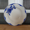 Lot de 4 assiettes creuses Digoin Sarreguemines décor Corsica - Hello Broc