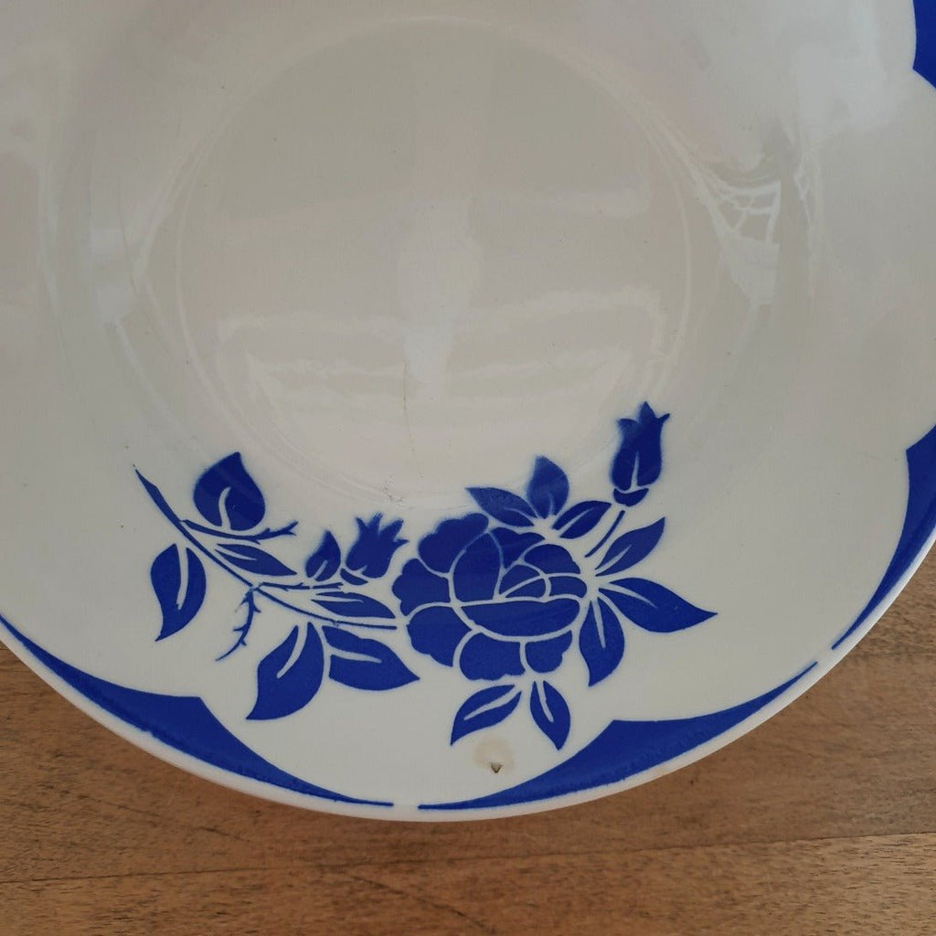 Lot de 4 assiettes creuses Digoin Sarreguemines décor Corsica - Hello Broc