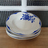 Lot de 4 assiettes creuses Digoin Sarreguemines décor Corsica - Hello Broc