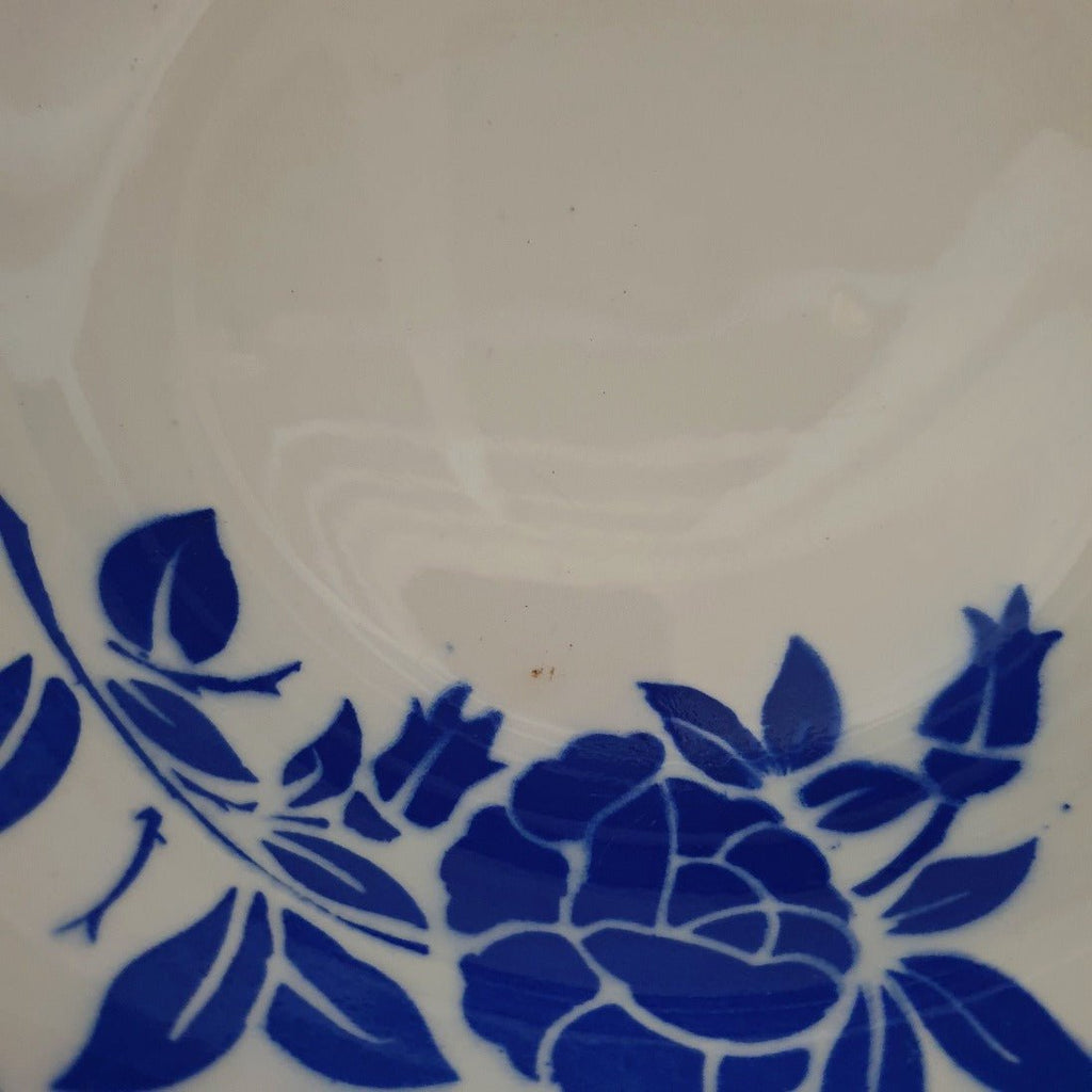Lot de 4 assiettes creuses Digoin Sarreguemines décor Corsica - Hello Broc