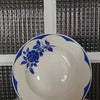 Lot de 4 assiettes creuses Digoin Sarreguemines décor Corsica - Hello Broc
