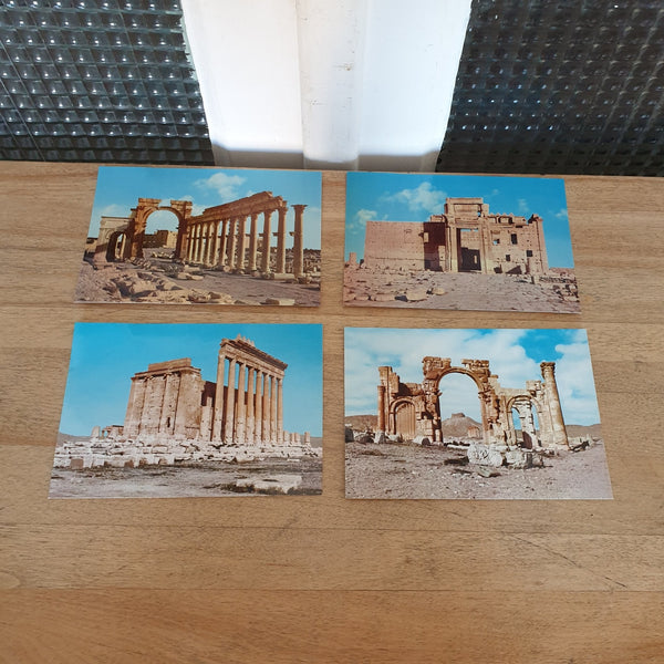 Lot de 4 ou 5 cartes postales années 80 de Palmyre en Syrie - Hello Broc