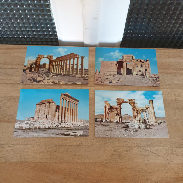 Lot de 4 ou 5 cartes postales années 80 de Palmyre en Syrie - Hello Broc