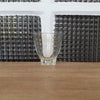 Lot de 4 ou 6 verres gobelets à eau évasés base carrée par Hello Broc brocante en ligne