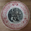 Lot de 5 assiettes parlantes en faïence de Digoin Sarreguemines Jeanne d'Arc - Hello Broc