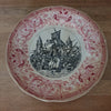 Lot de 5 assiettes parlantes en faïence de Digoin Sarreguemines Jeanne d'Arc - Hello Broc