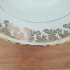 Lot de 6 assiettes creuses en porcelaine blanche décor doré ADP France - 2 lots en stock - Hello Broc