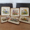 Lot de 6 sous-verres Pimpernel The National Trust - Hello Broc