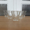 Lot de 6 verres à digestif de forme évasée base carrée - Hello Broc
