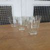 Lot de 6 verres à digestif de forme évasée base carrée - Hello Broc