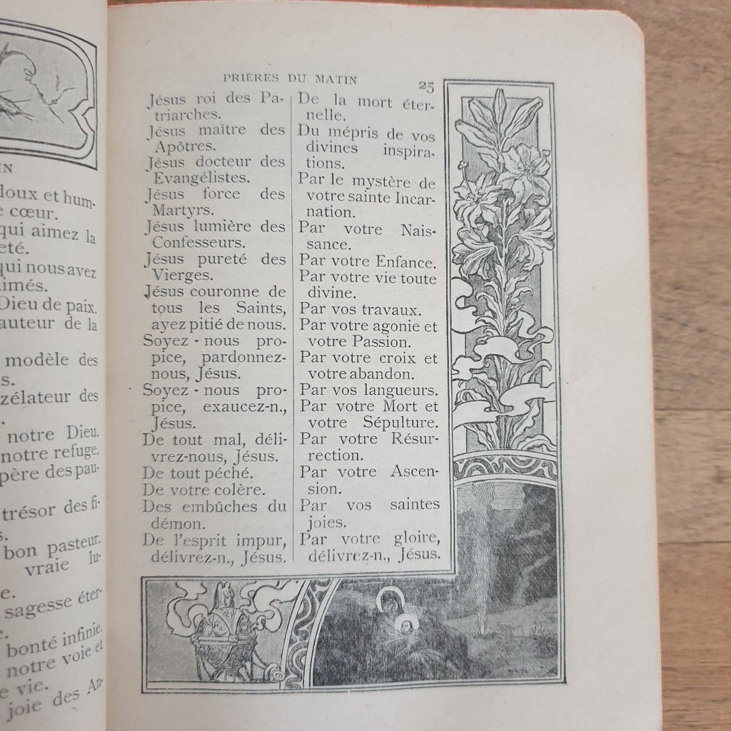 Missel Romain Zech & Fils nᵒ 1010 daté de 1901 par Hello Broc brocante en ligne