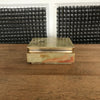 Petite boîte à bijoux rectangulaire années 50 en onyx - Hello Broc