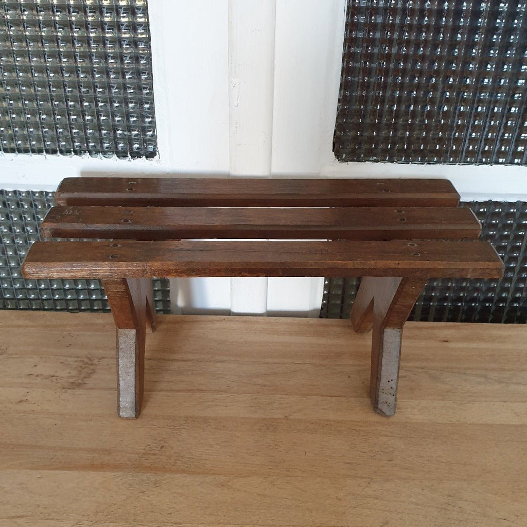 Porte-plante / mini banc en bois - Hello Broc