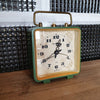 Réveil vintage vert et jaune Jantar made in USSR - Hello Broc