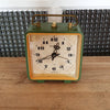 Réveil vintage vert et jaune Jantar made in USSR - Hello Broc