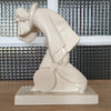 Sculpture en céramique craquelée Pierrot de Jacques Fabre Editions Kaza France circa 1930 - Hello Broc