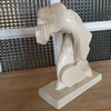 Sculpture en céramique craquelée Pierrot de Jacques Fabre Editions Kaza France circa 1930 - Hello Broc