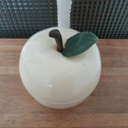 Ancienne poire seau à glaçons vintage années 1970 en aluminium