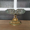 Très grand cendrier sur pied en bronze et cristal Napoléon III - Hello Broc