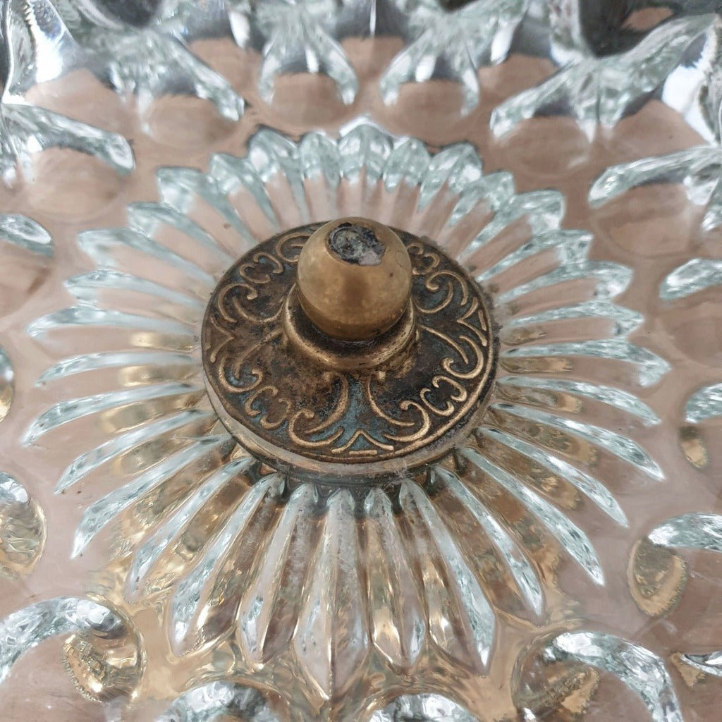 Très grand cendrier sur pied en bronze et cristal Napoléon III - Hello Broc